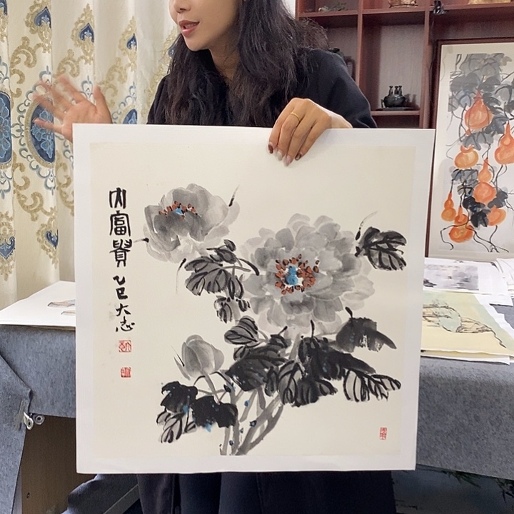 国画纯手绘国画写意作品