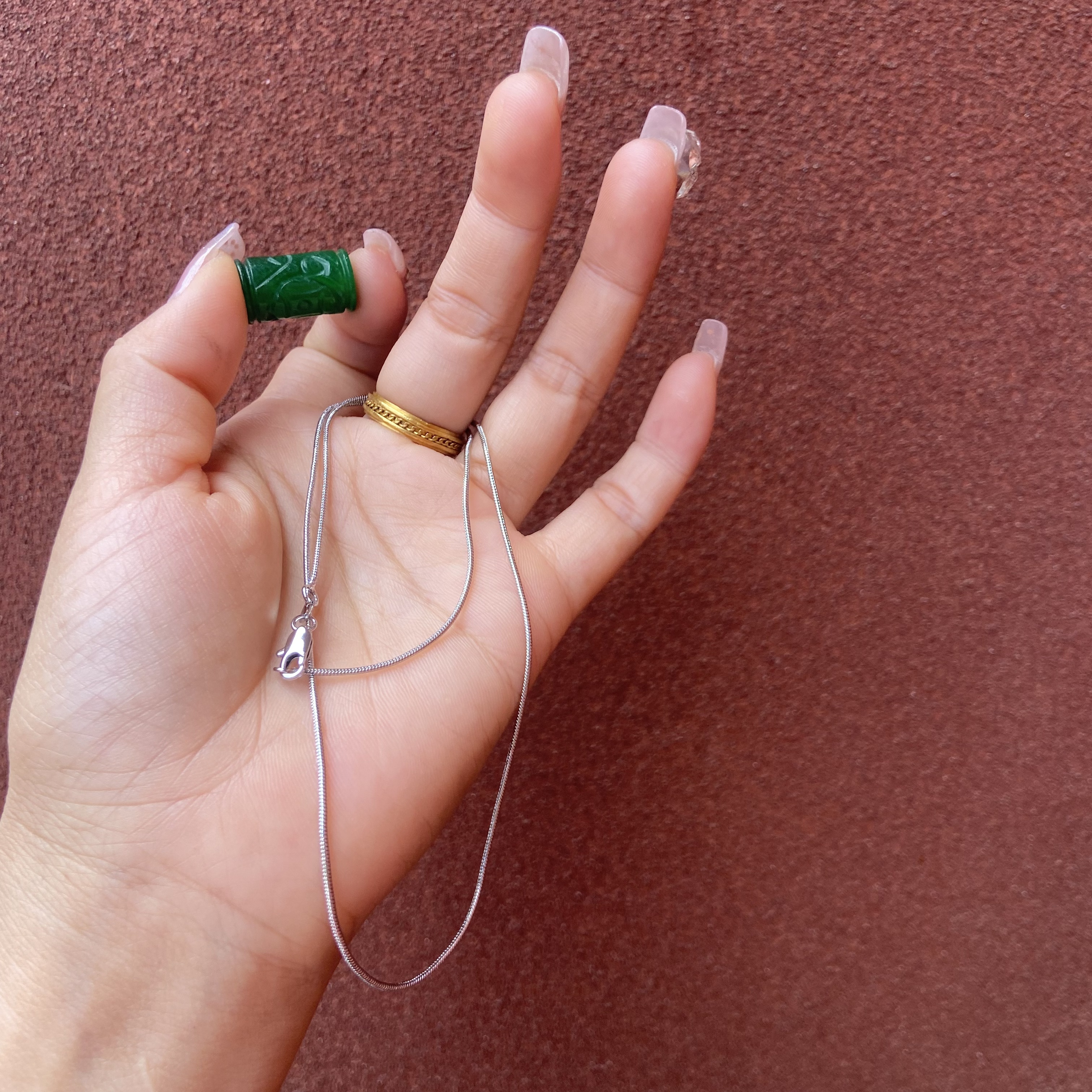 244绳型项链 玛瑙珠多样发一