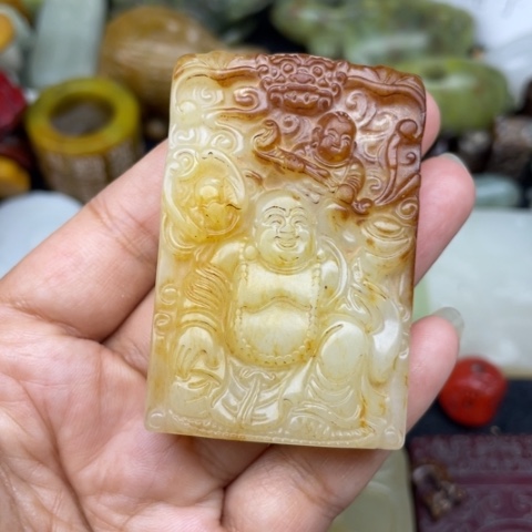 蛇纹石玉未镶嵌颈饰13