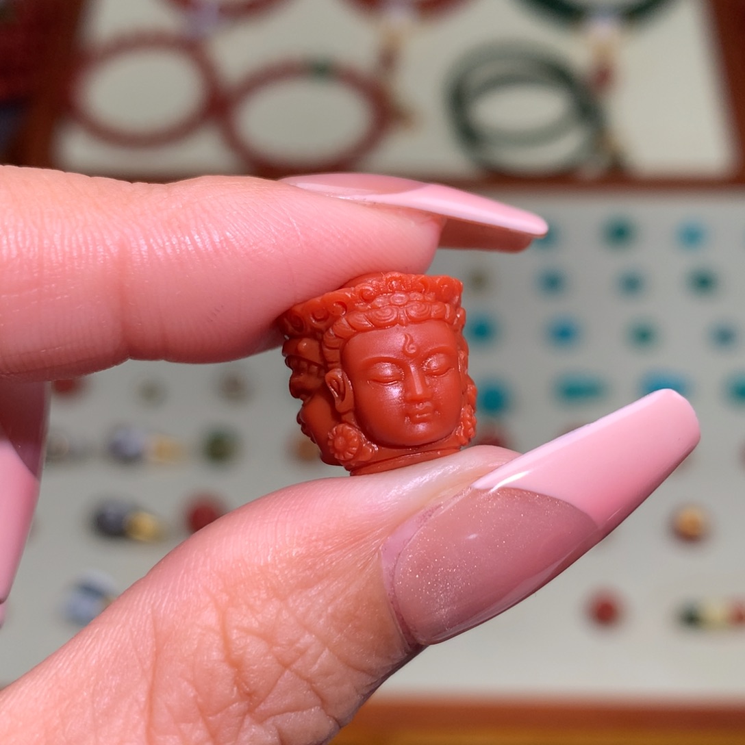 南红玛瑙颈饰未镶嵌