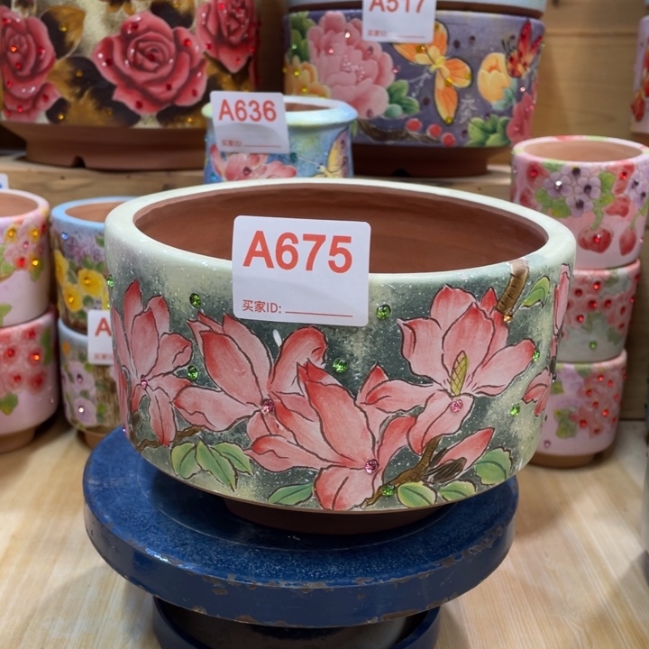 多肉花盆特价福利微瑕口不圆