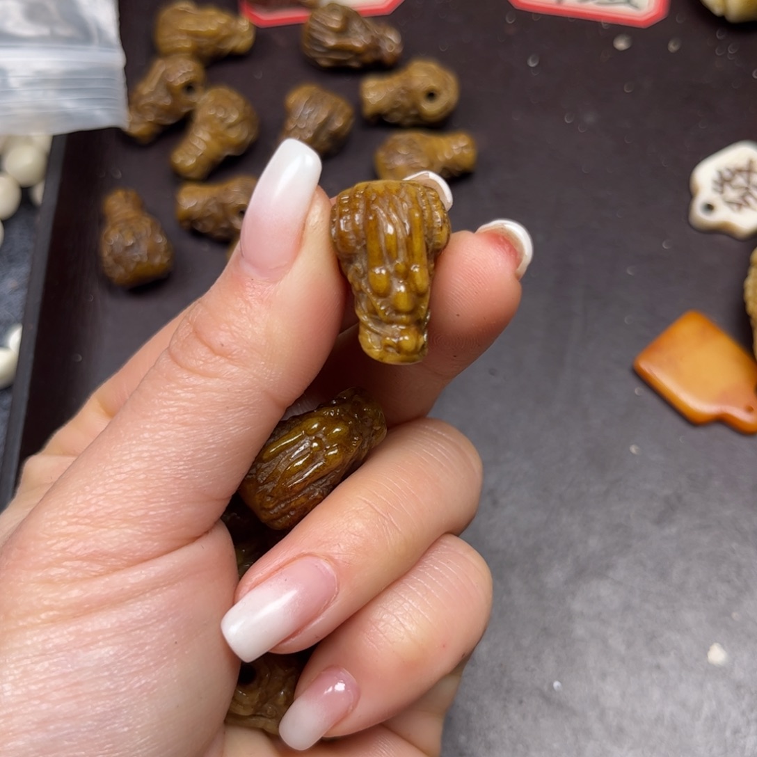 驼骨手串/手链编号108尺寸1.3三通