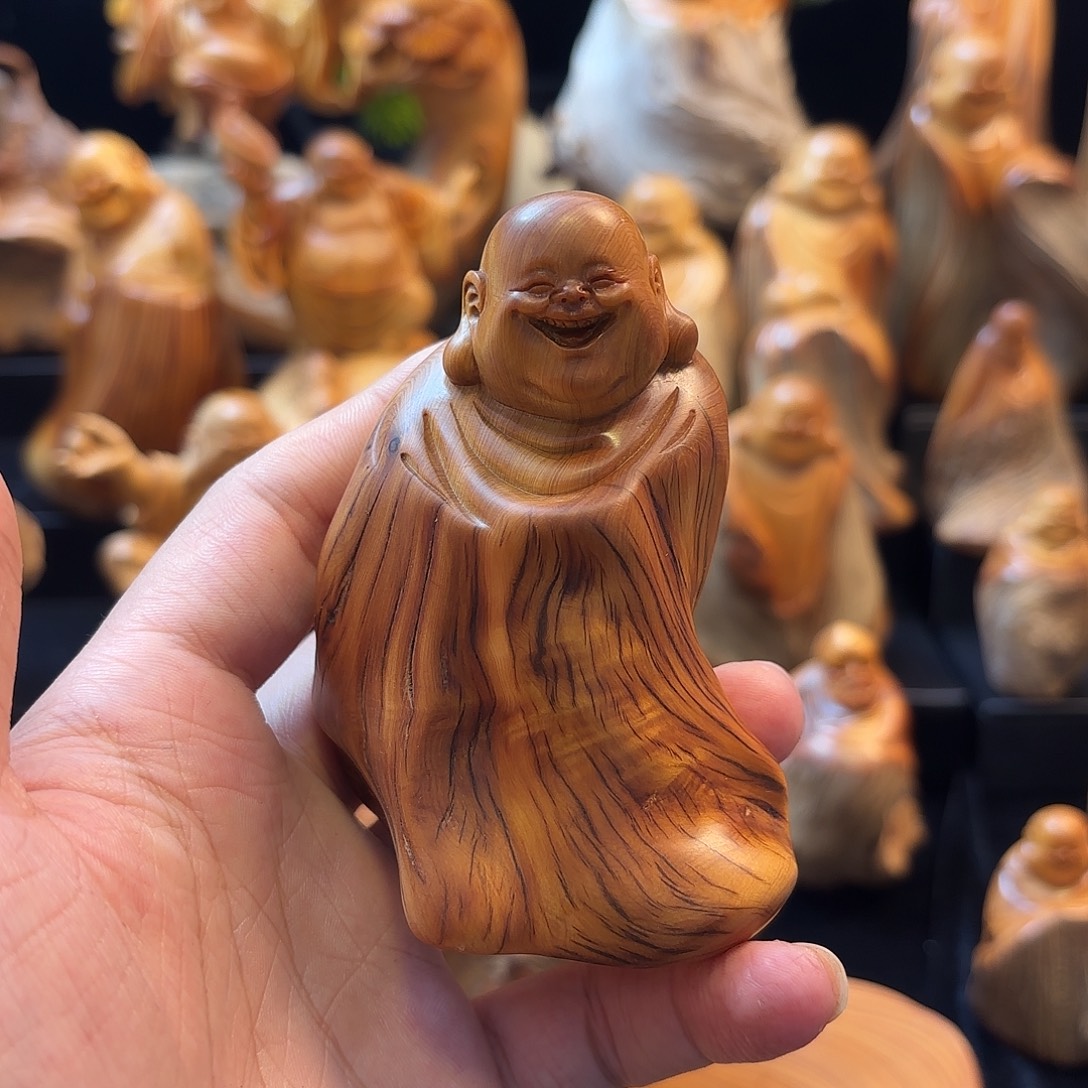 柏木太行崖柏手工雕刻