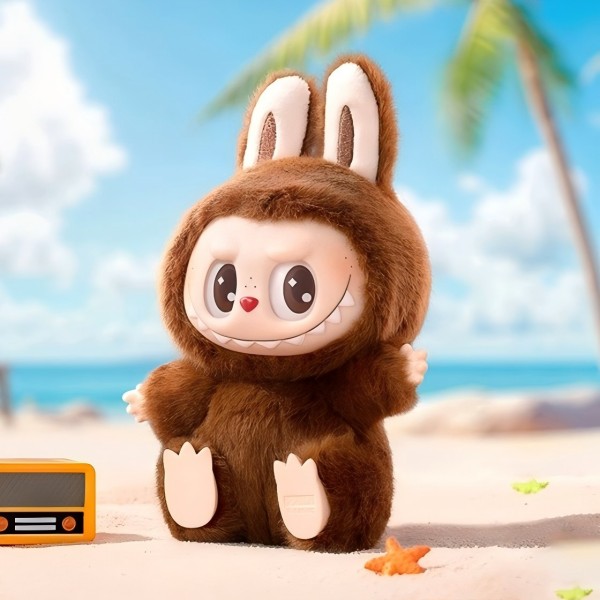 【大西洋潮玩】LABUBU 拉布布坐坐派对系列搪胶脸毛绒盲盒