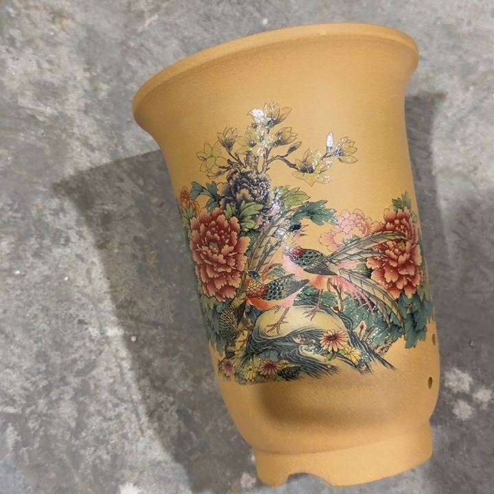 紫砂紫砂花盆破损补发