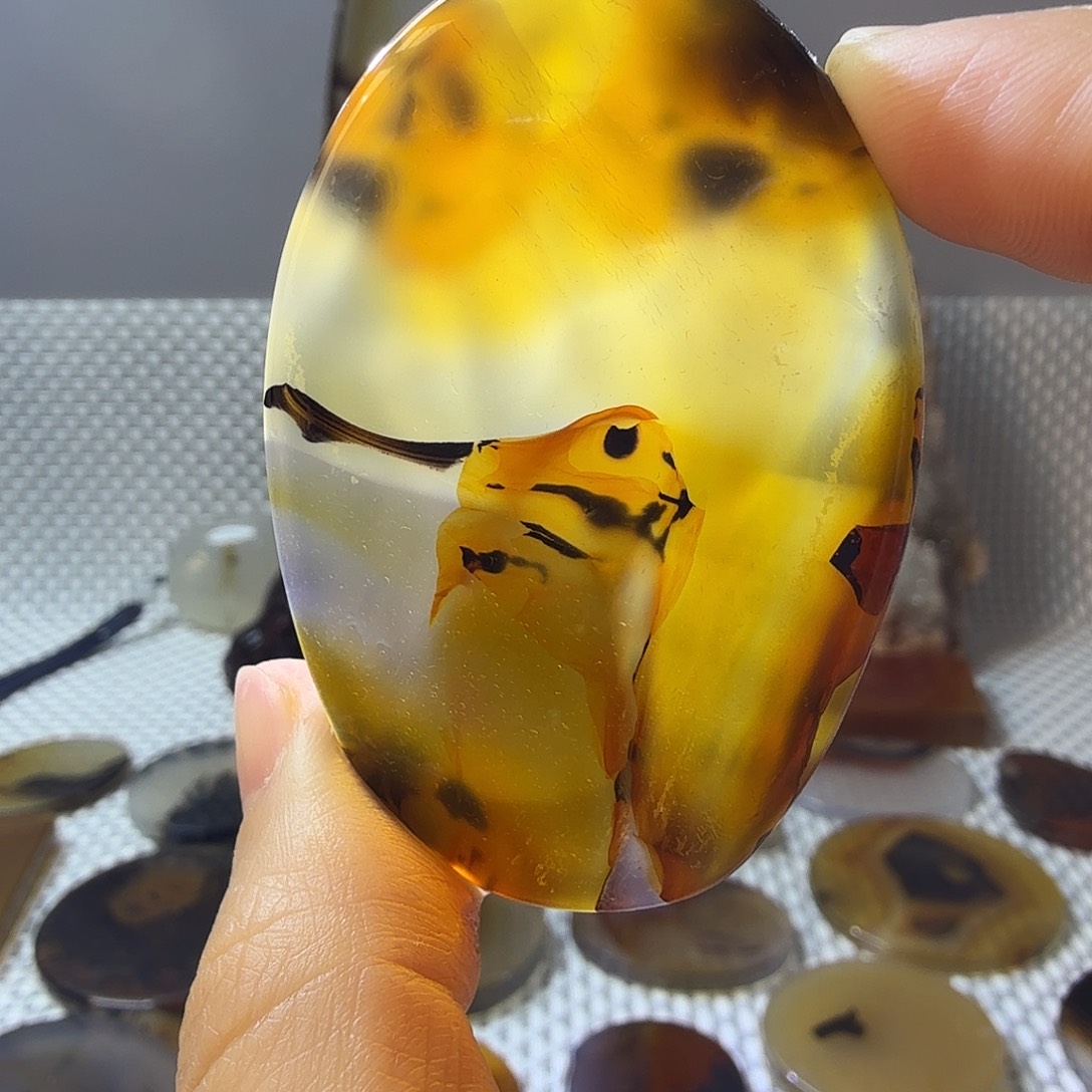 玛瑙/玉髓未镶嵌吊坠(不含链)28