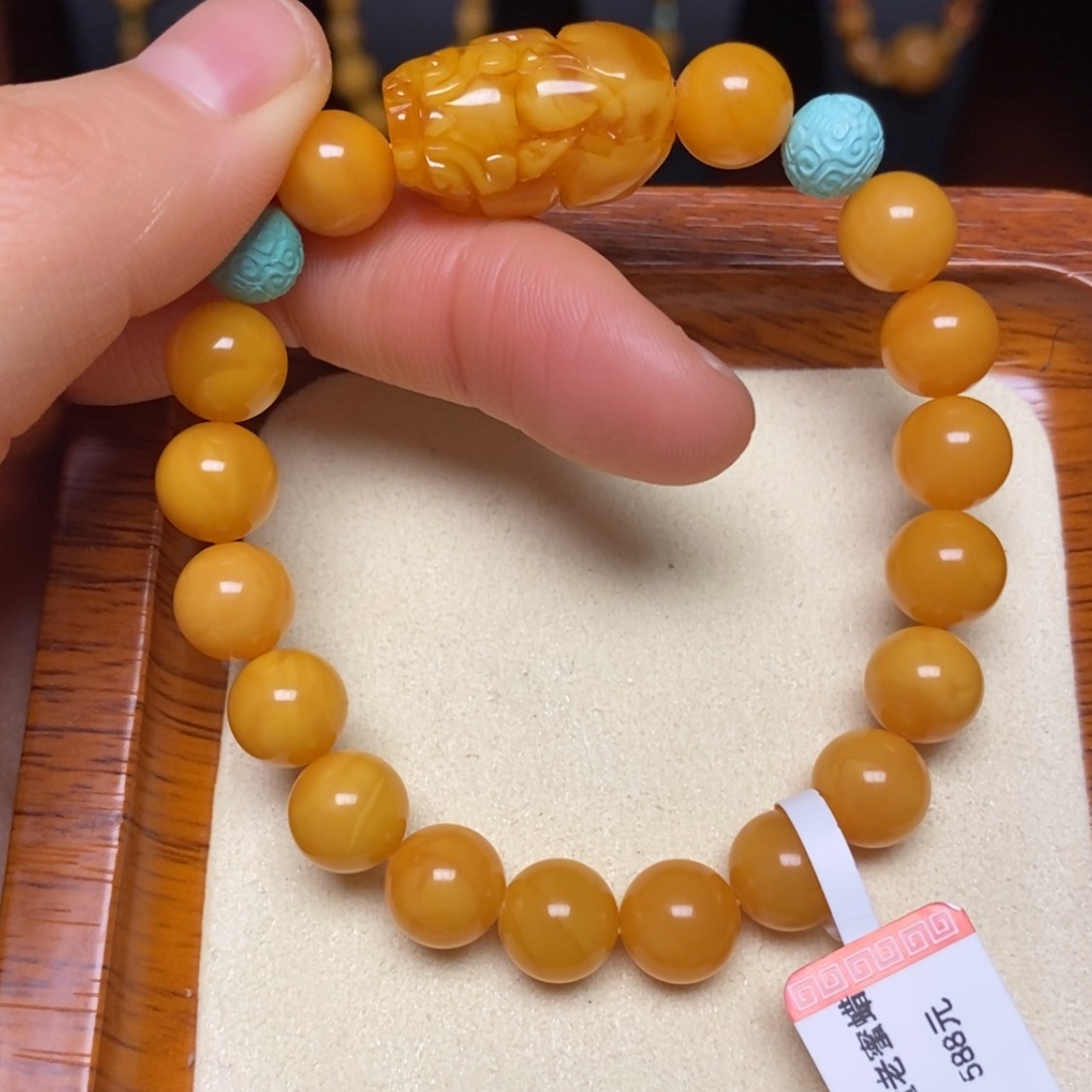 【闪购商品】蜜蜡手链未镶嵌手串