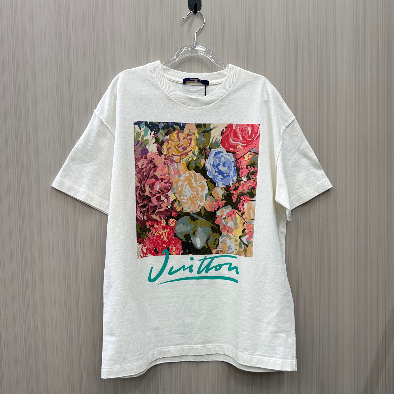 99新 LouisVuitton/路易威登 花卉短袖 尺码：M 10977