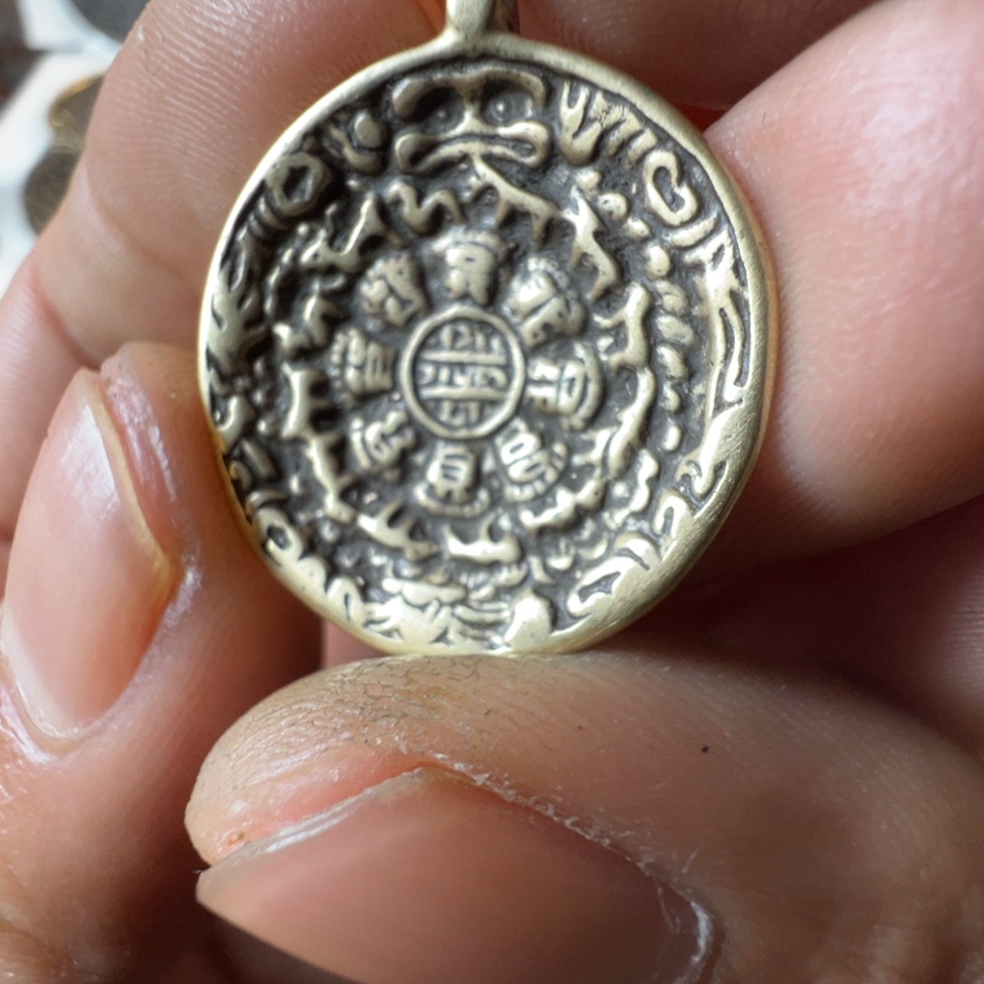 藏传九宫八卦文玩家