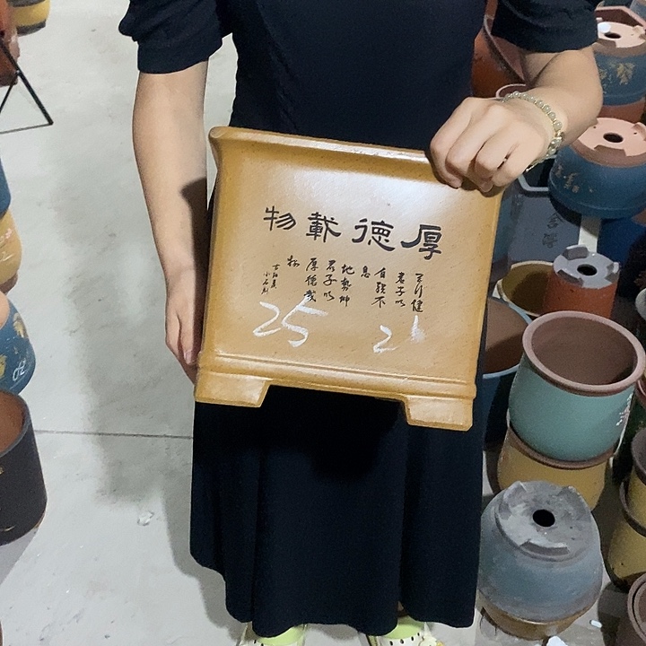 紫砂花盆紫砂花盆