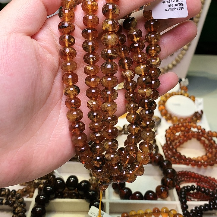 琥珀未镶嵌裸石抚顺琥珀273