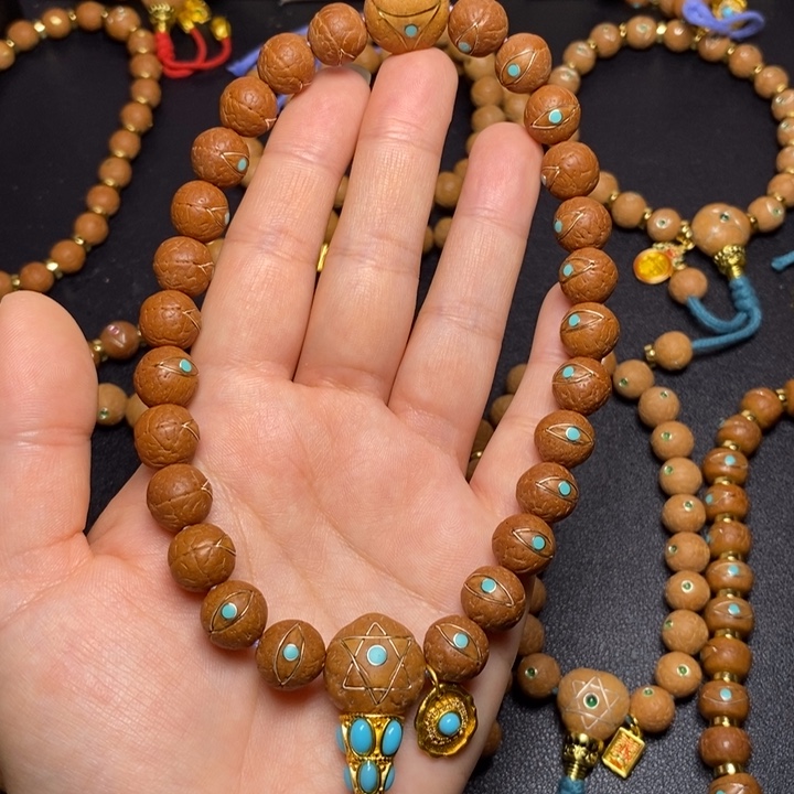 凤眼菩提手串描眼线12+手持