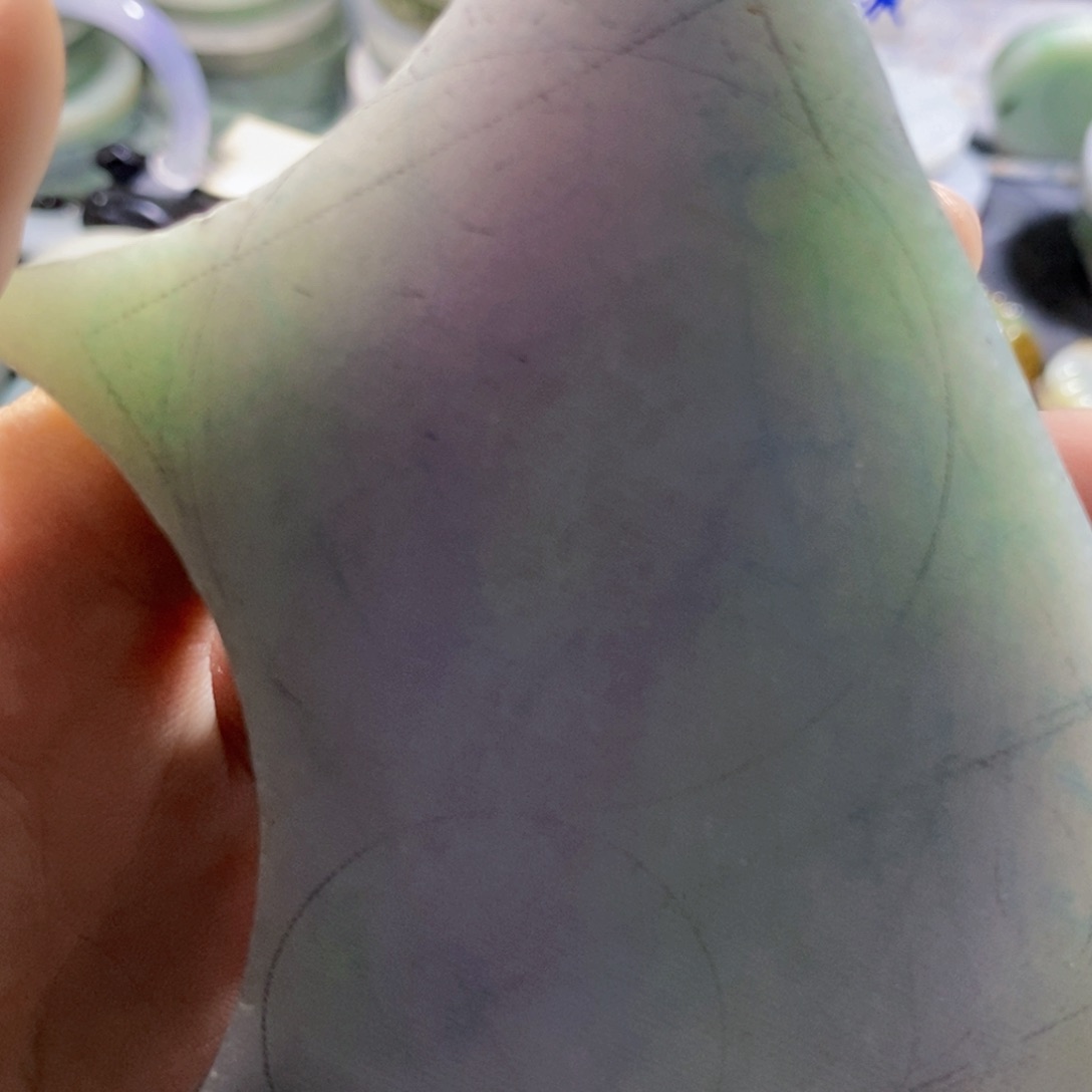 定制翡翠山鬼牌子一个未镶嵌随*