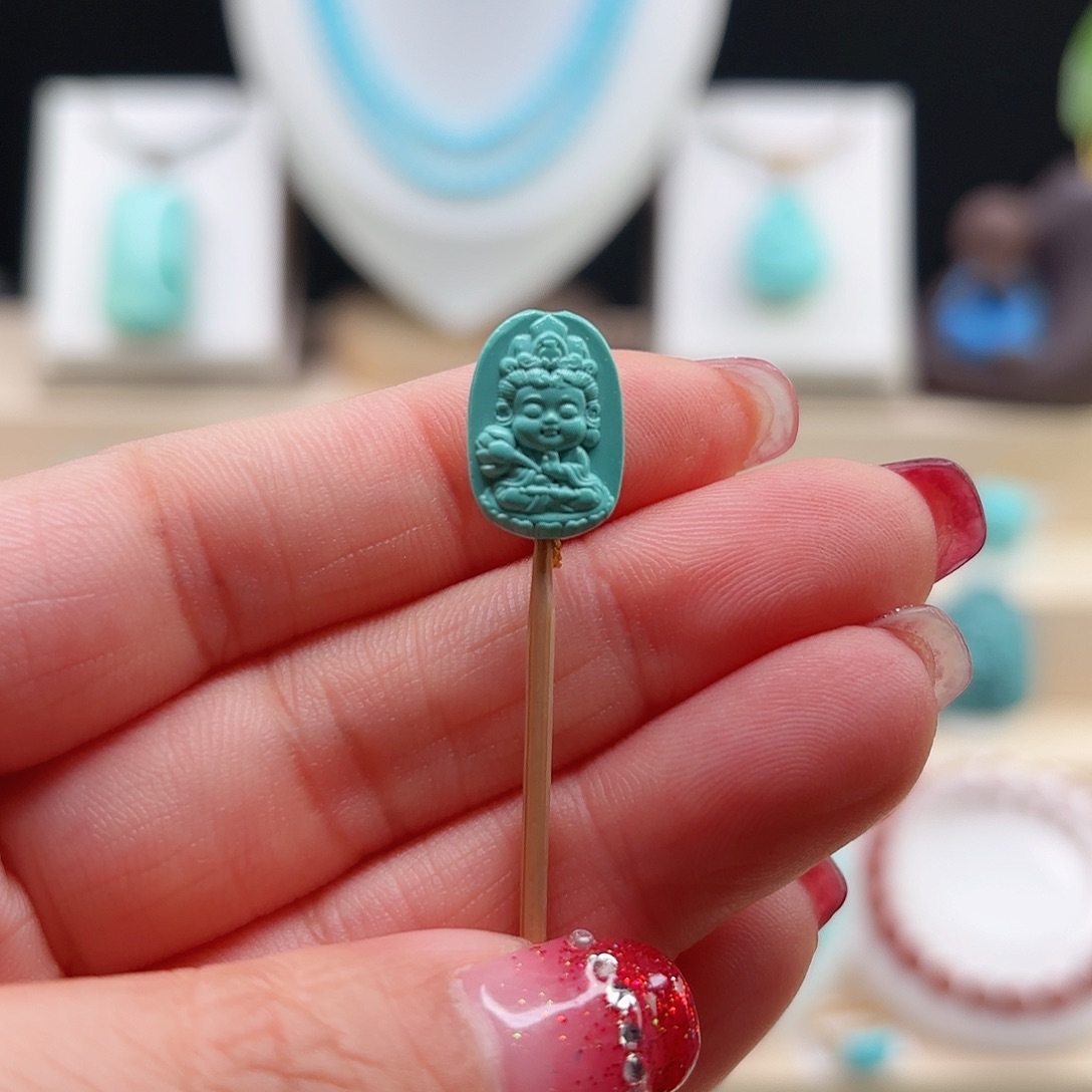 绿松石配饰未镶嵌