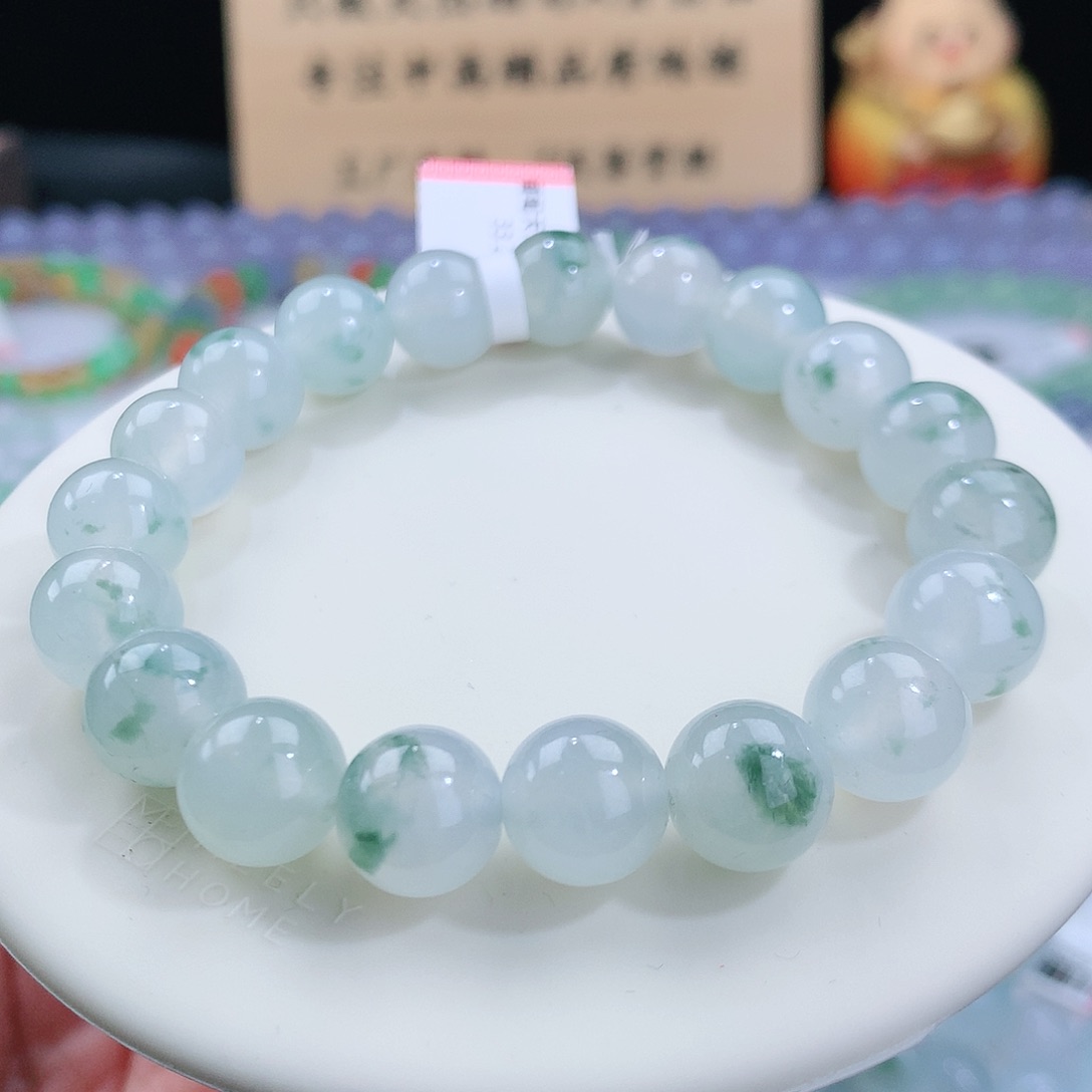 翡翠手链未镶嵌卡10
