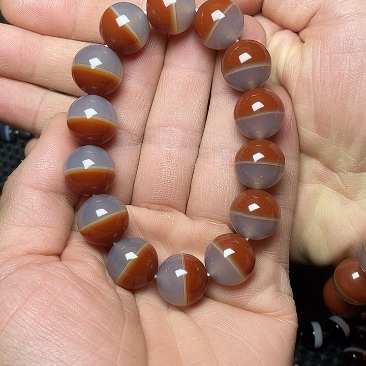 玛瑙/玉髓手链未镶嵌