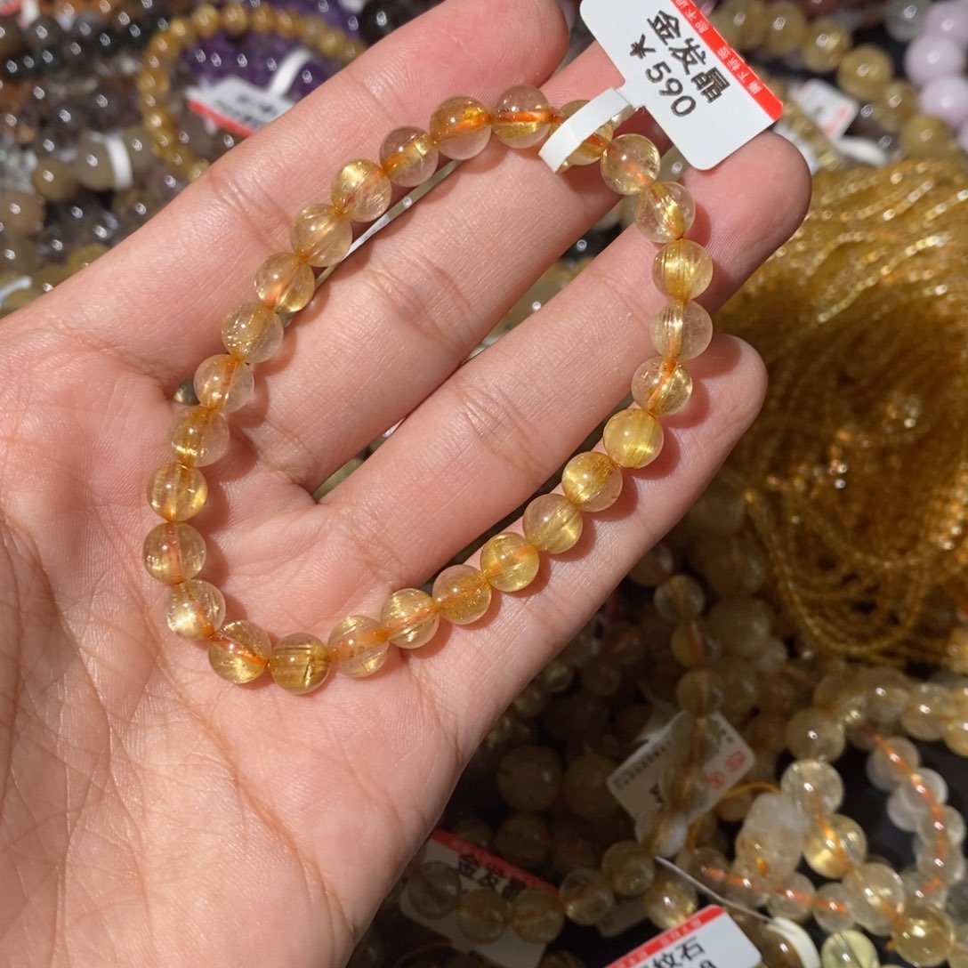 水晶手链未镶嵌润*我