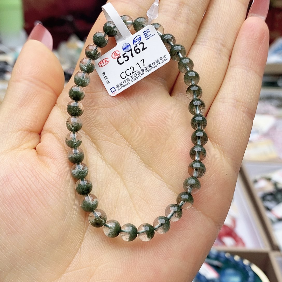 水晶手链未镶嵌C5762顶好聚宝盆5.8m