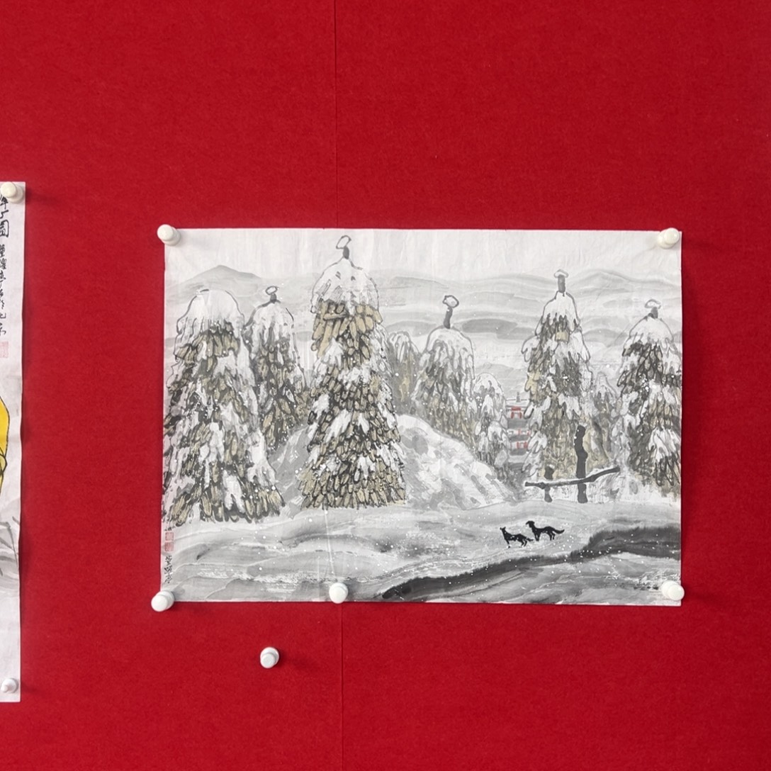 国画绘画国画作品