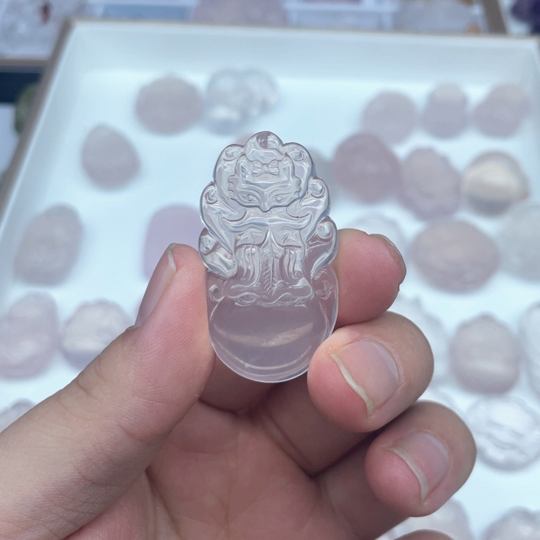 水晶吊坠(不含链)未镶嵌悠**得