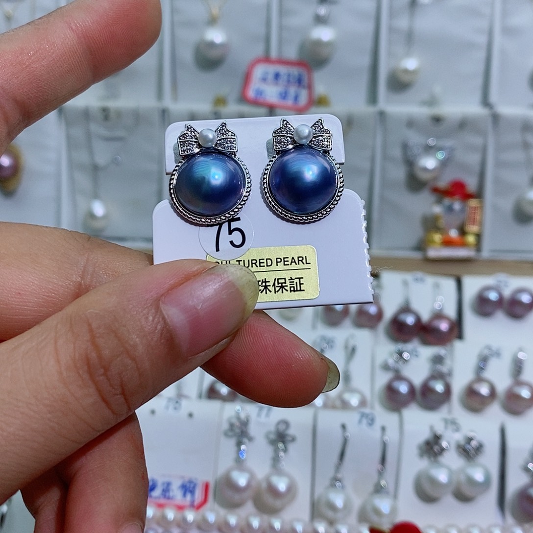 风***子未镶嵌淡水珍珠吊坠