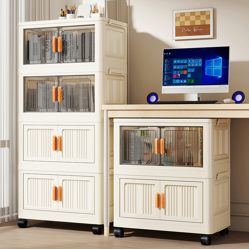 【拍三发四】面宽50cm家用多层收纳柜儿童衣柜储物柜零食收纳柜