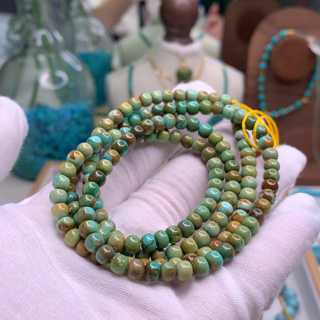 绿松石未镶嵌配饰