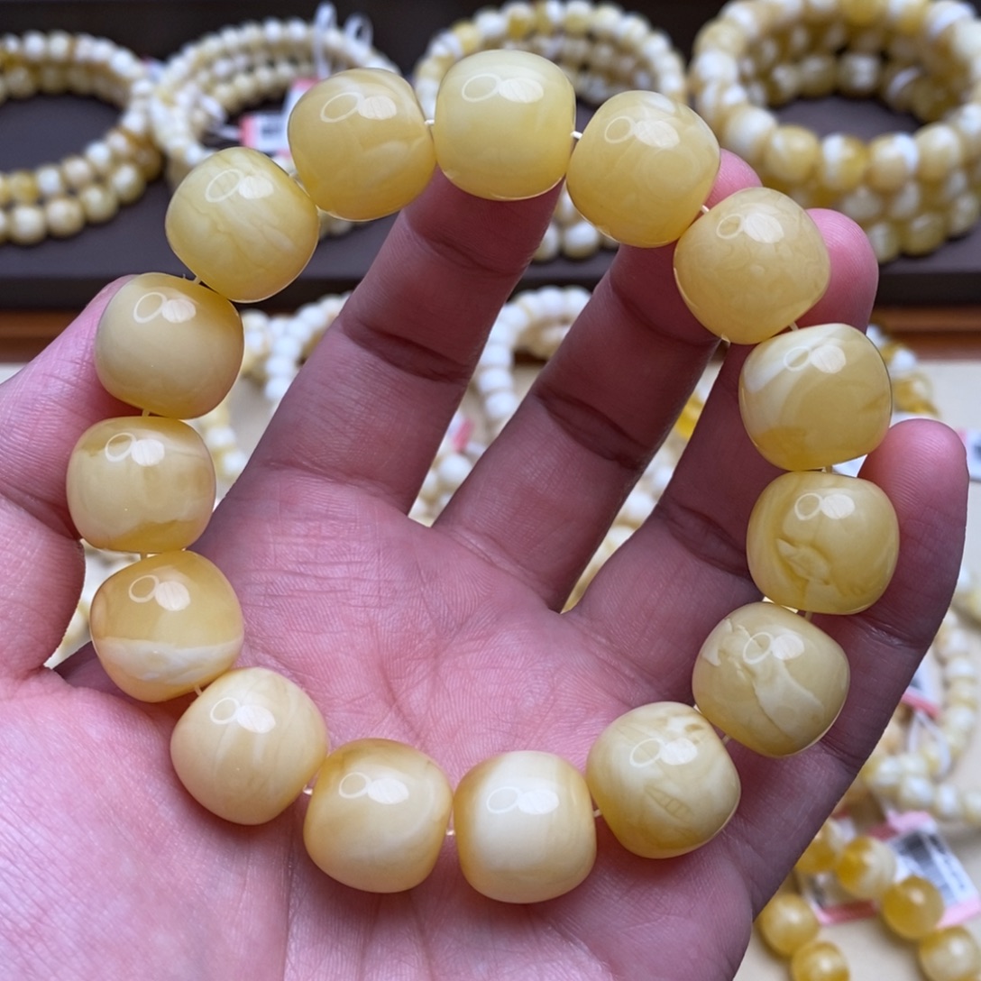 琥珀未镶嵌珠宝奇石16mm