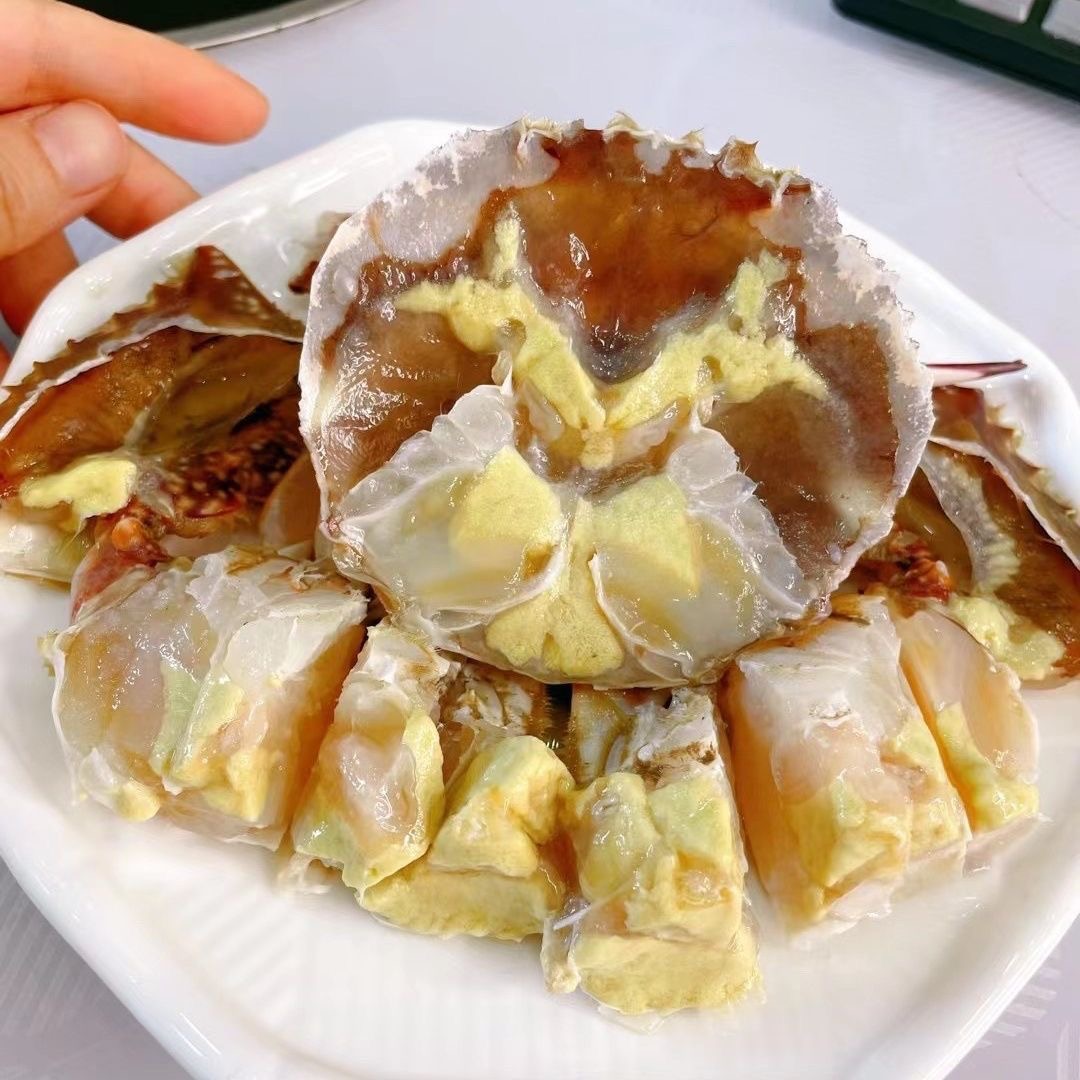 【4两/只】舟山呛蟹（生吃不可蒸煮）新鲜腌制 下饭下酒 江蟹生
