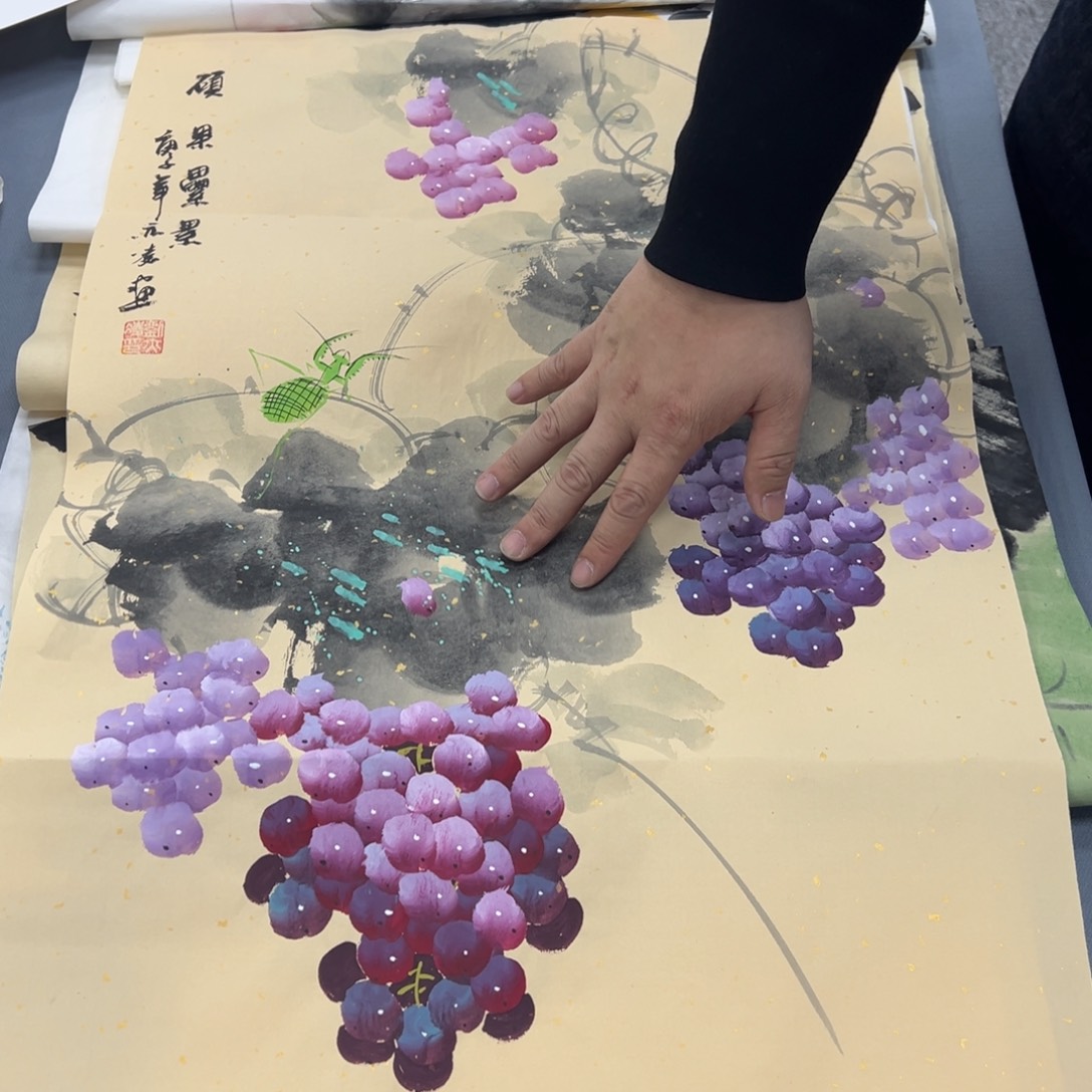 国画纯手绘字画作品