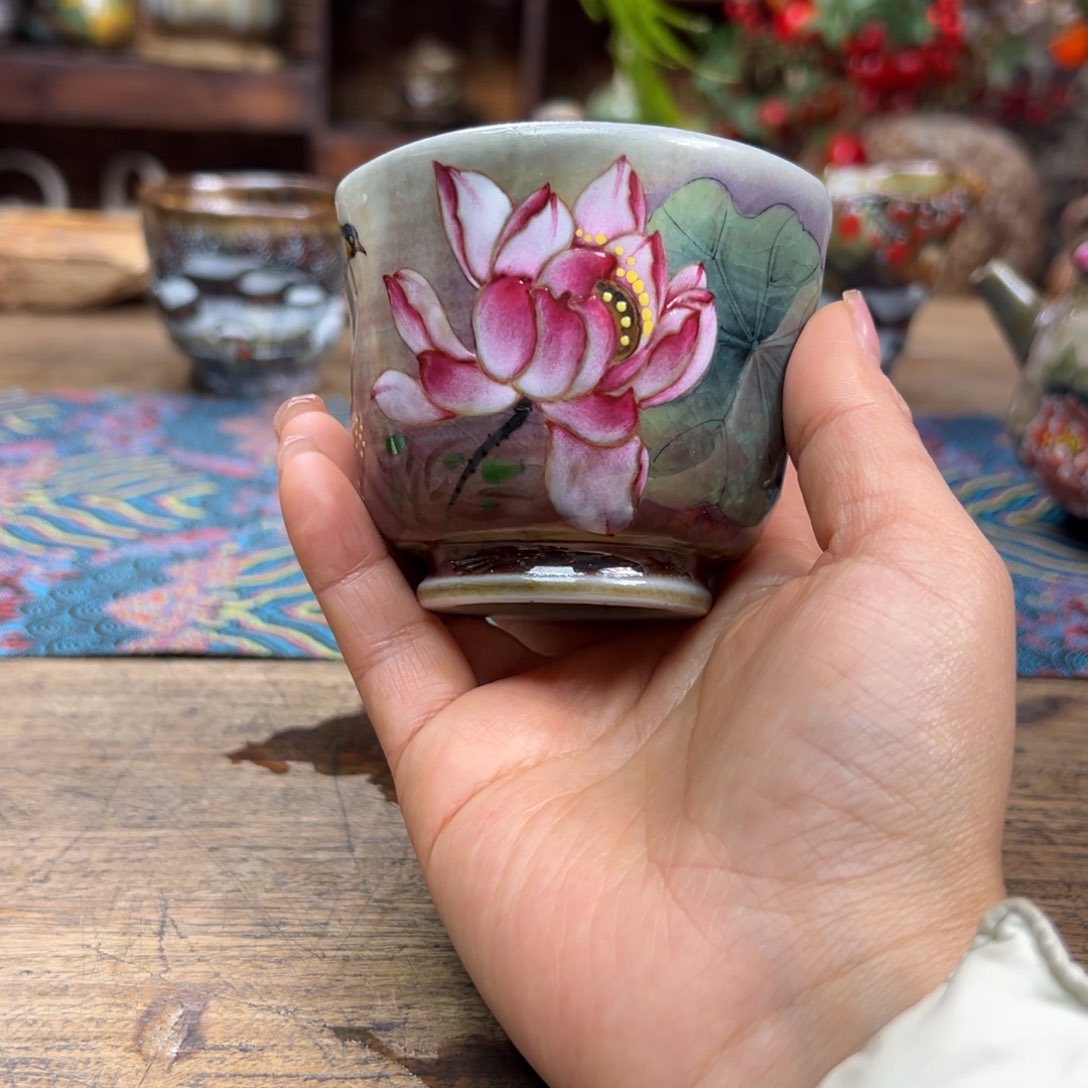 瓷片杯子啦啦啦啦