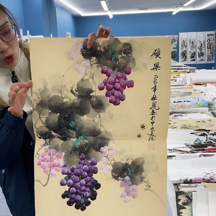 国画纯手绘国画作品