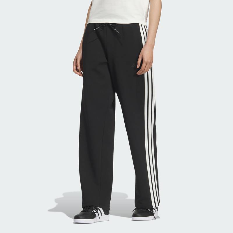 阿迪达斯 （adidas）女子休闲针织直筒运动休闲裤KB7587