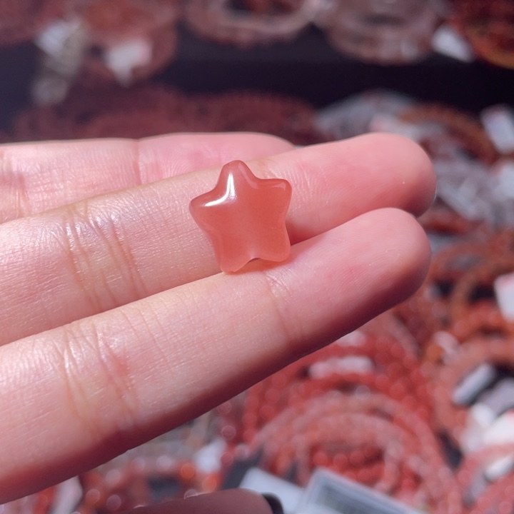 南红玛瑙未镶嵌小星星1888