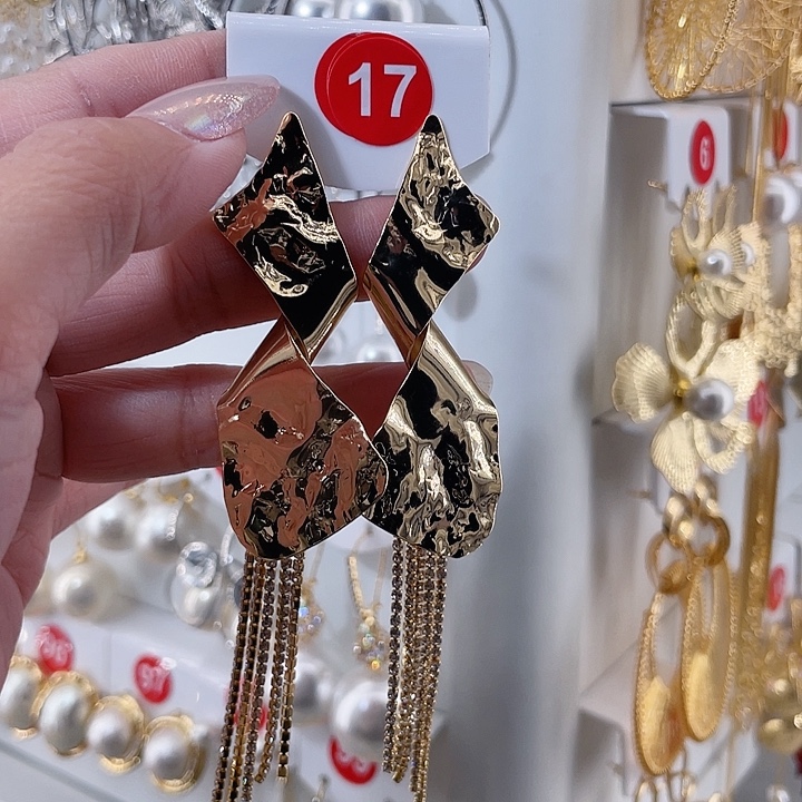 仿珍珠铁合金合金饰品耳饰40