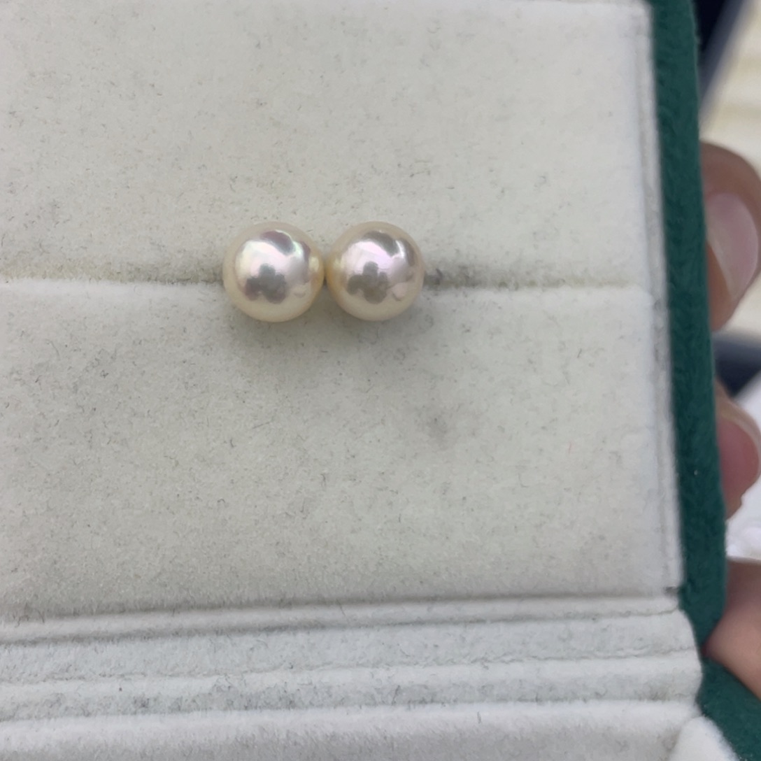 未镶嵌耳饰海水珍珠