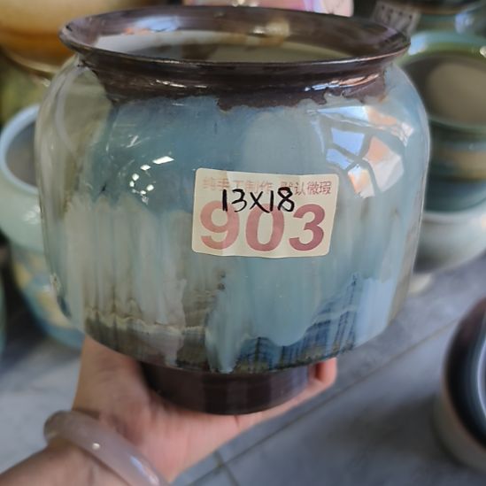 景德镇手工高温陶瓷：内13口高18