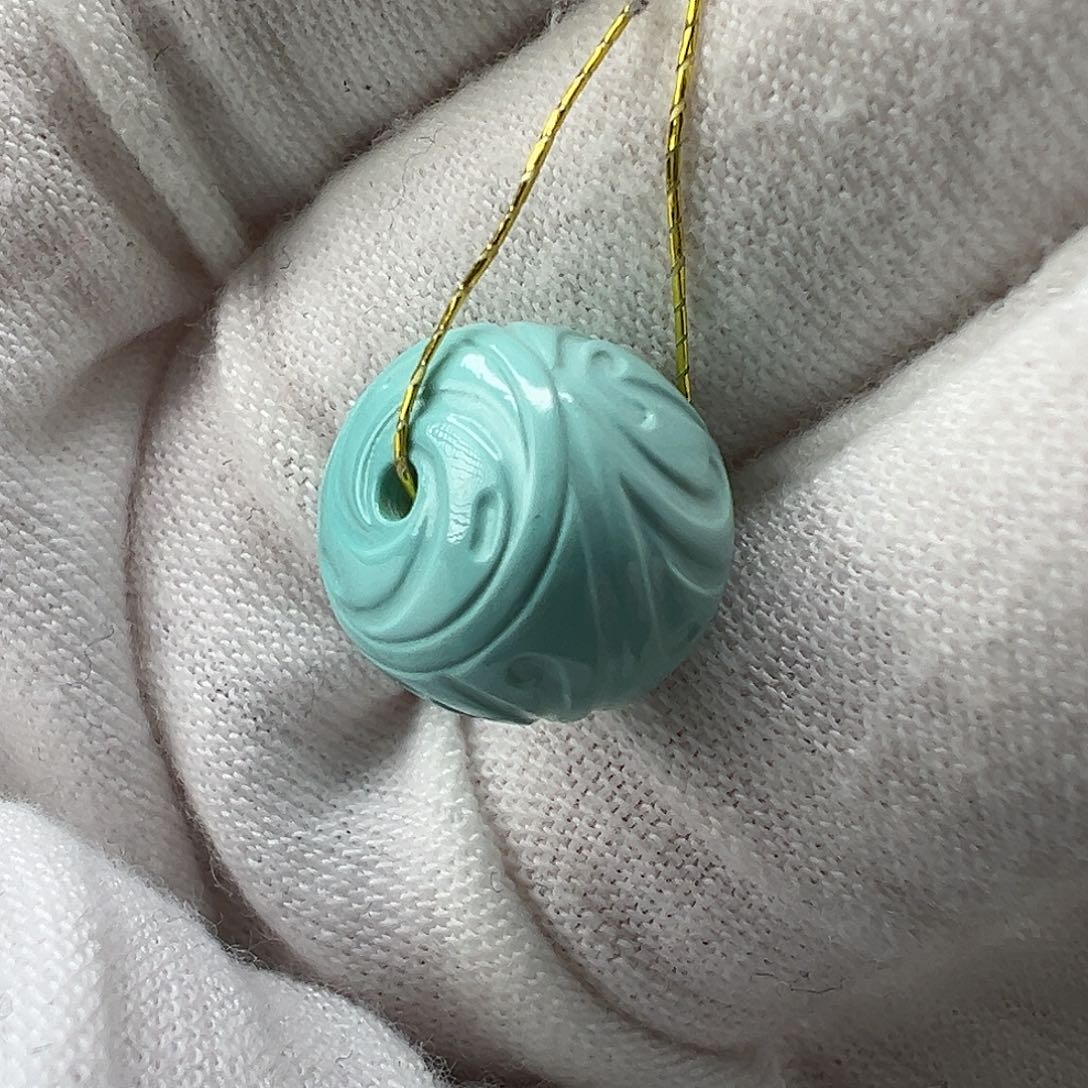 绿松石博古未镶嵌