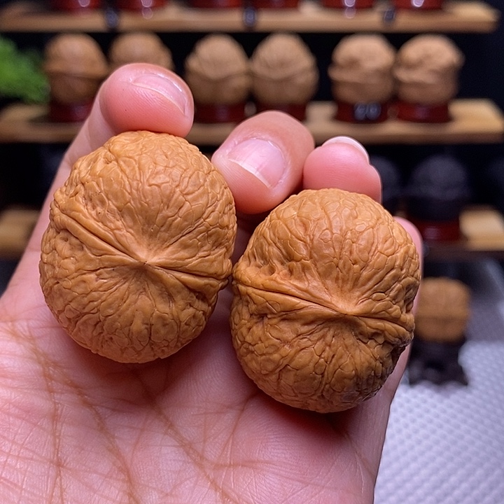 文玩核桃吊坠佛手元宝12