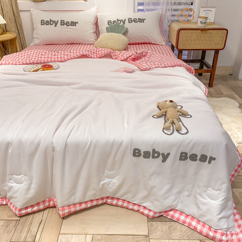 【免费试睡三天】运费险全包夏被三件套（包含一条夏被两个枕套）