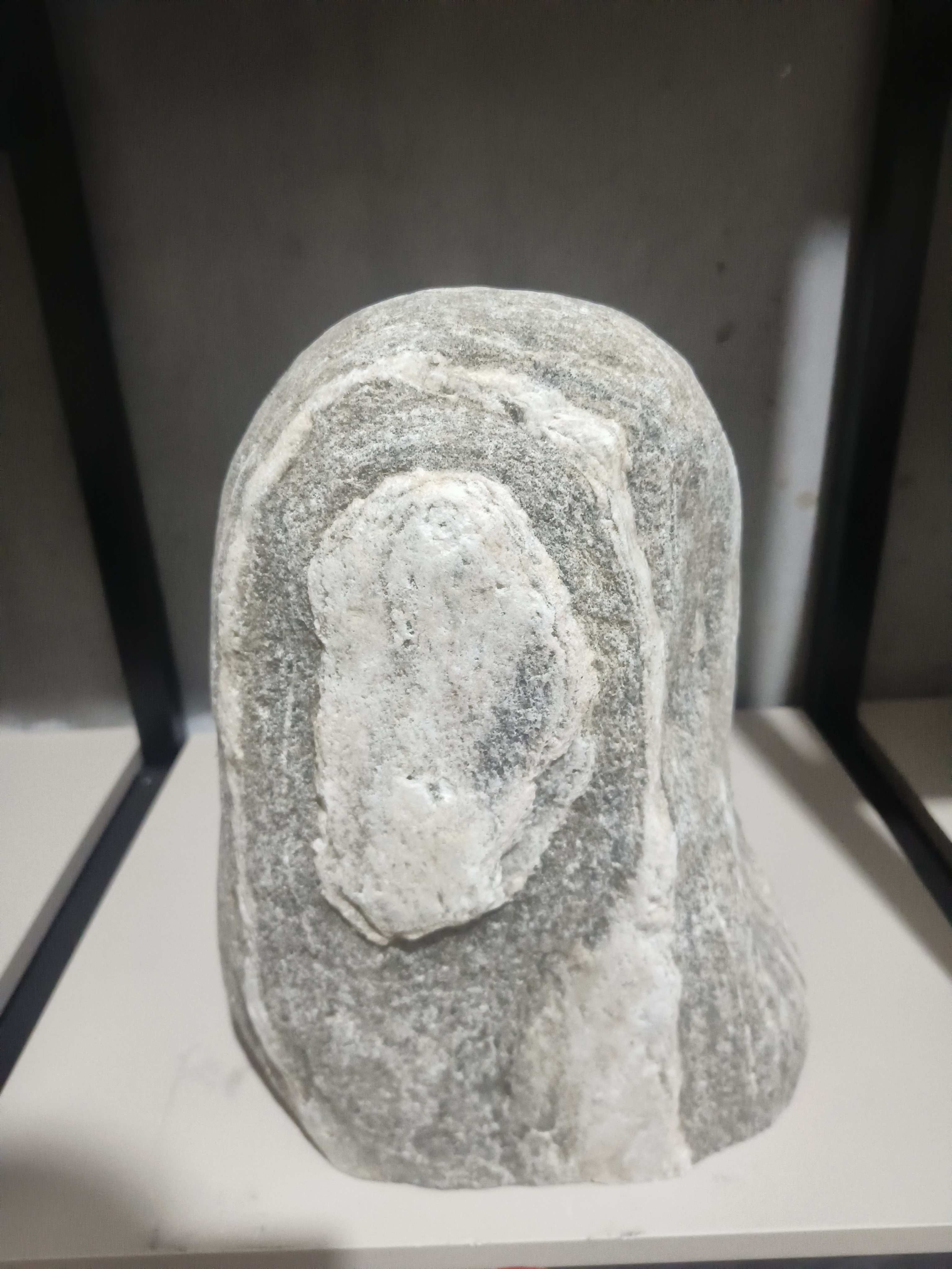平安石靠山石摆件