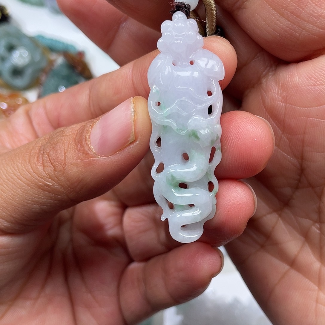 颈饰未镶嵌翡翠翡玉缘翡翠