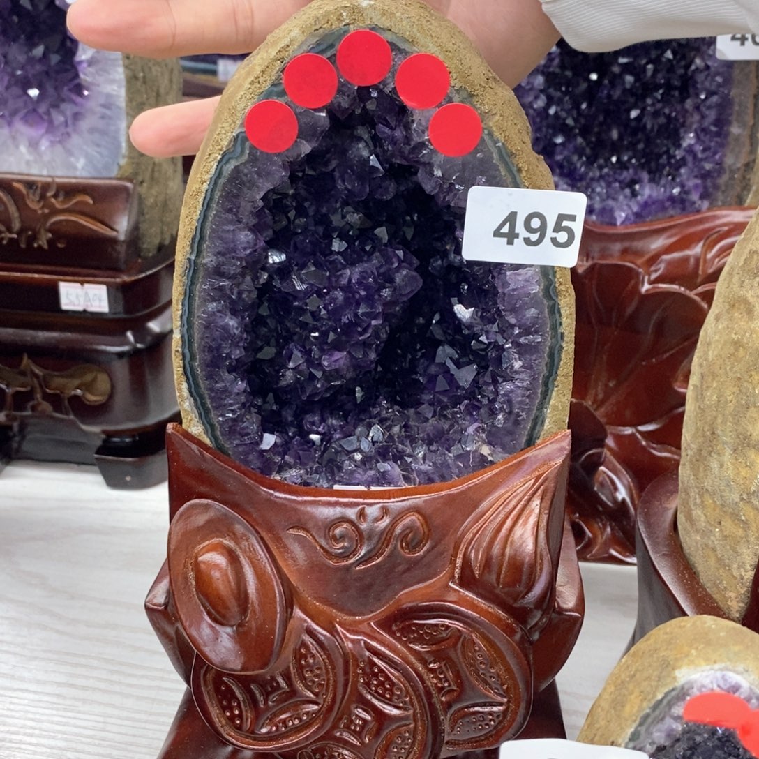 未镶嵌紫晶大型摆件（非配饰）