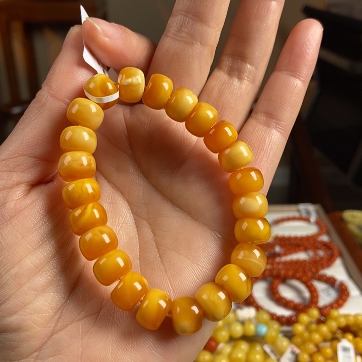 琥珀手链未镶嵌蜜蜡手串11