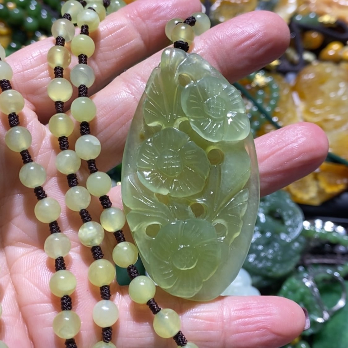 【闪购商品】和田玉颈饰未镶嵌