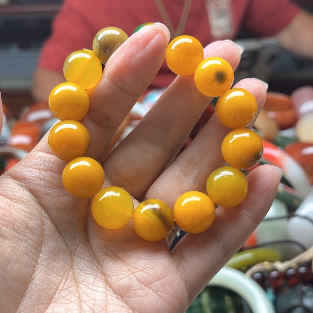 玛瑙/玉髓手链未镶嵌