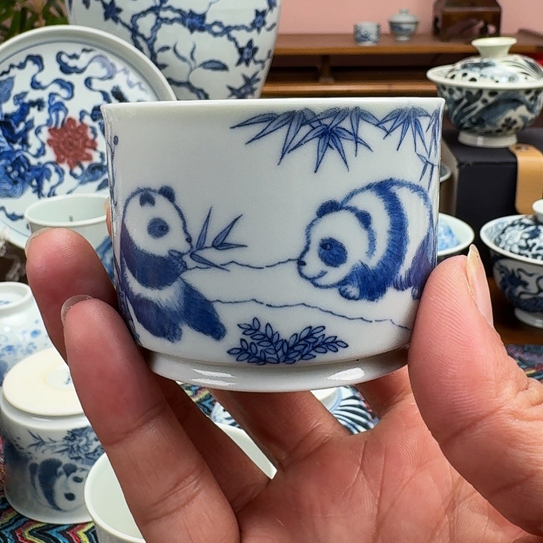 景德镇手绘茶具的