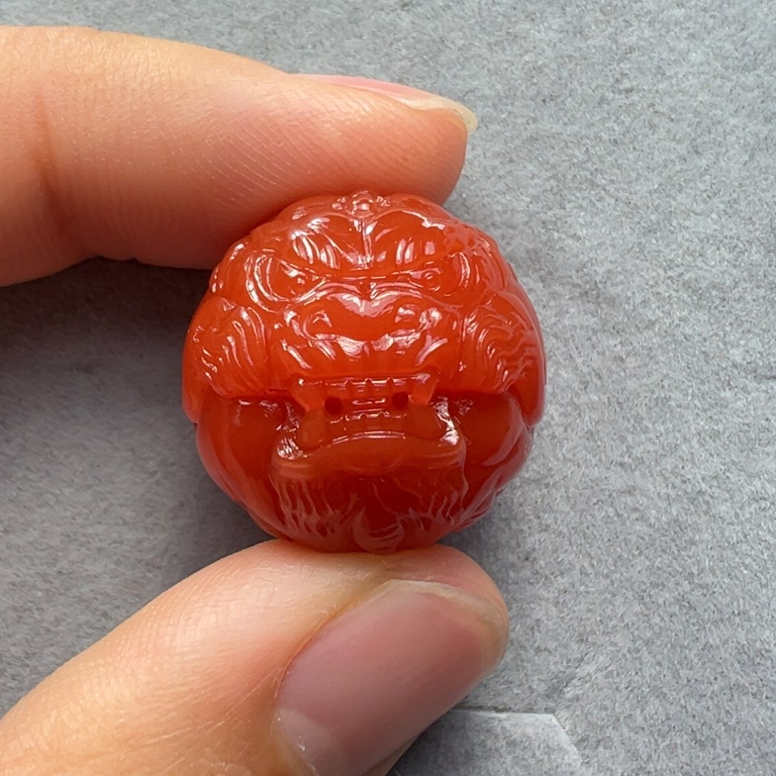 南红玛瑙珠子未镶嵌