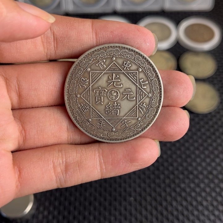 金属大头龙洋船洋工艺品