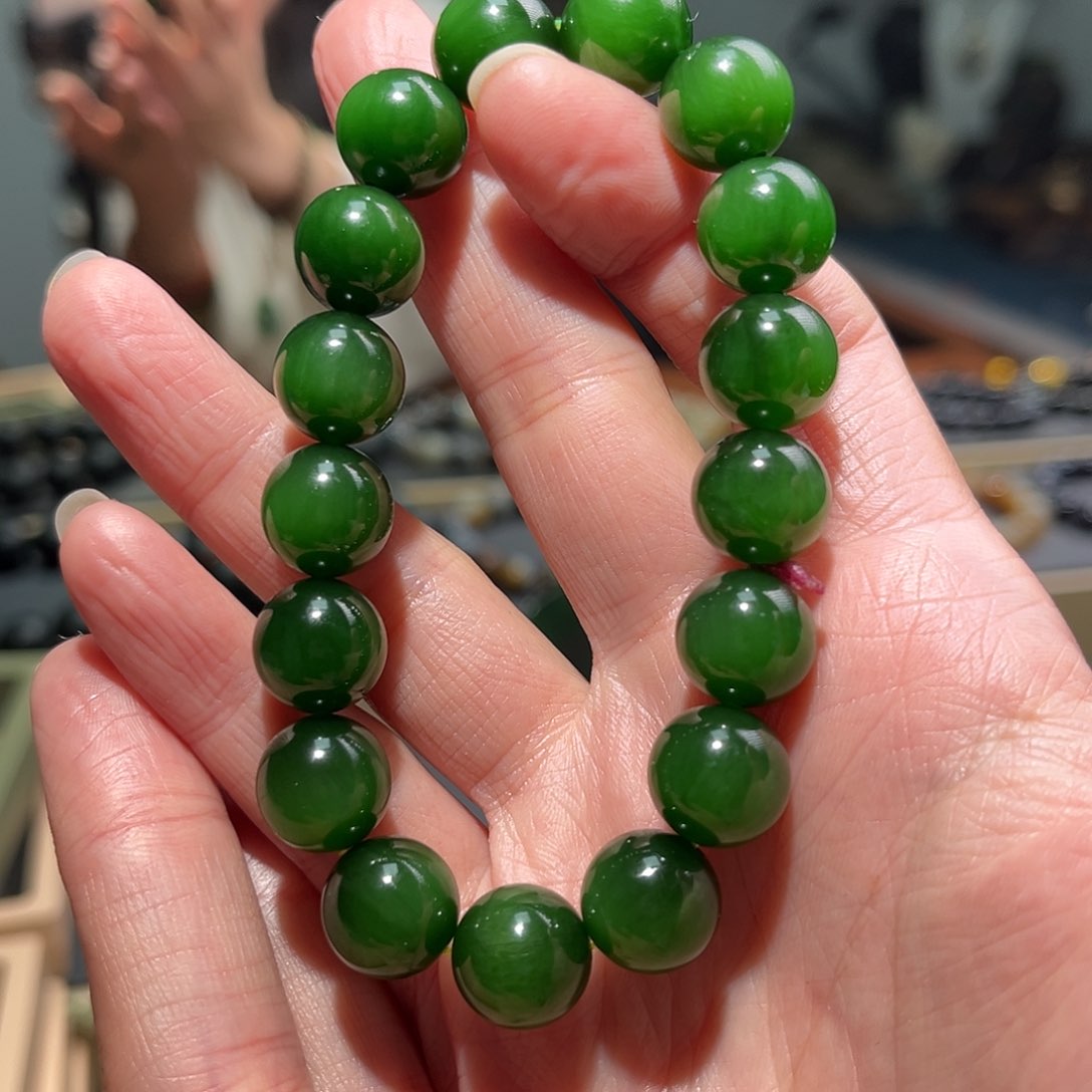 和田玉手链未镶嵌